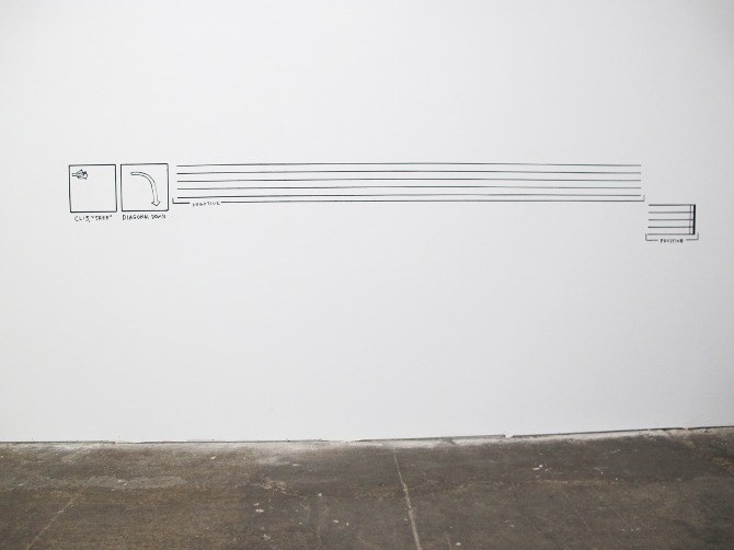 (Bu Shea's first show as a curator was last year's "On Mediation" at CoRK. The show featured six local and national artists, including Christine Sun Kim.)