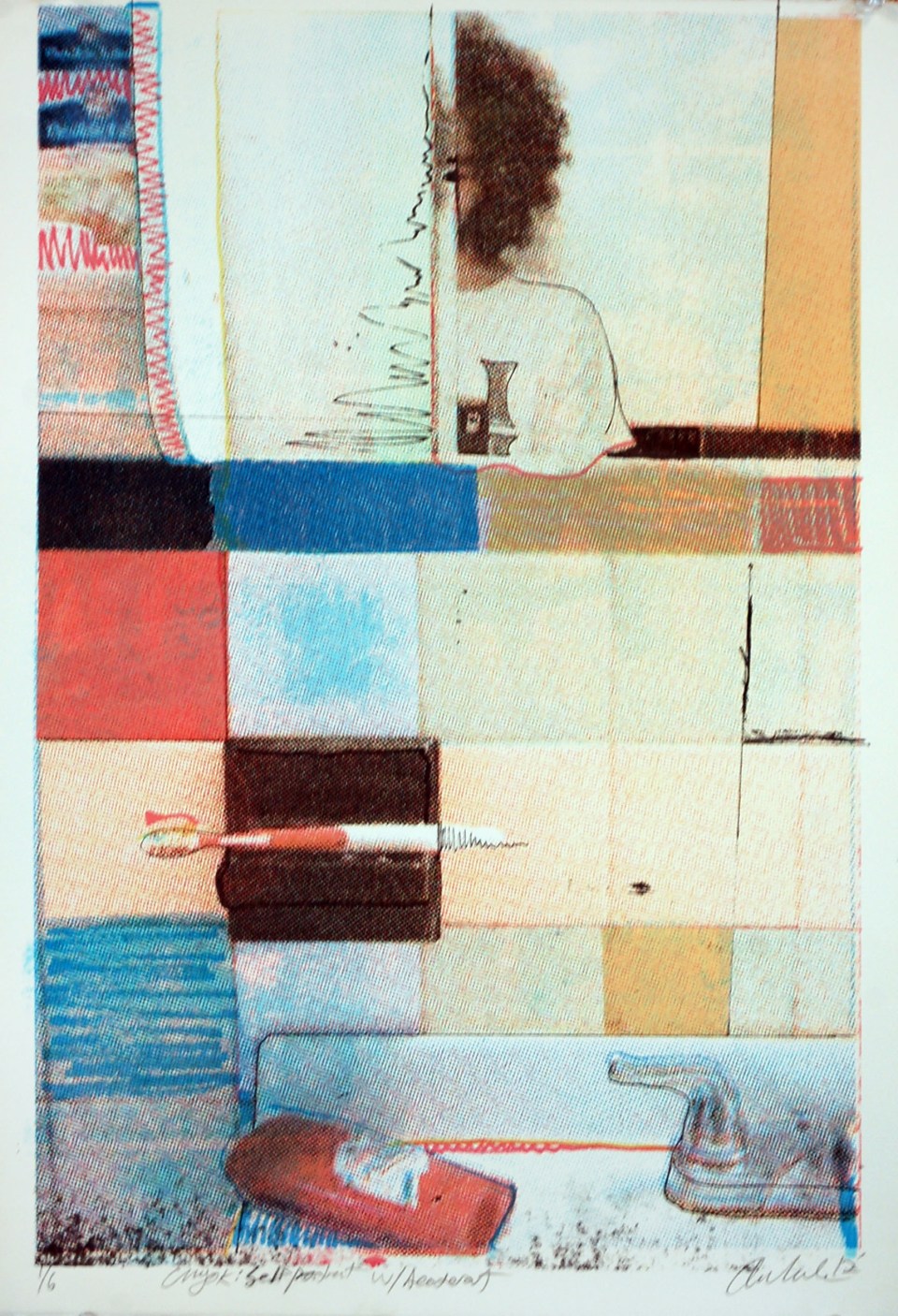 ("CMYOK - Self Portrait with Deodorant," Austin Moule)