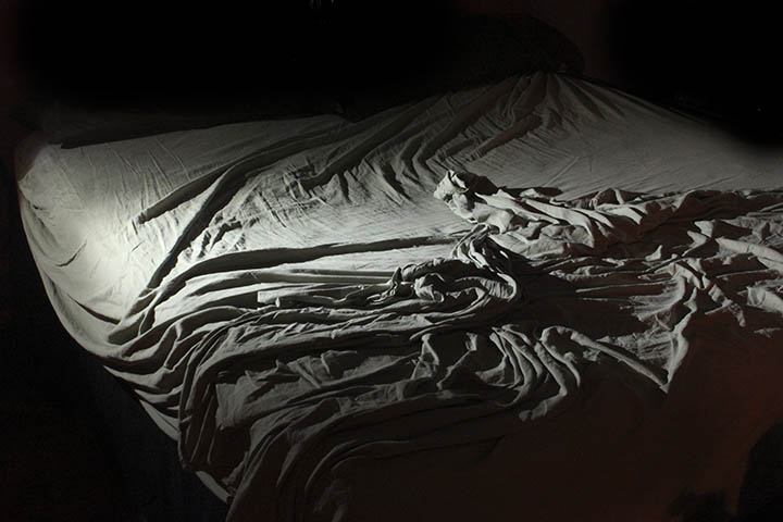 [An image from Chryssha Guidry's "Empty" series, long exposure photograph, 2013. 