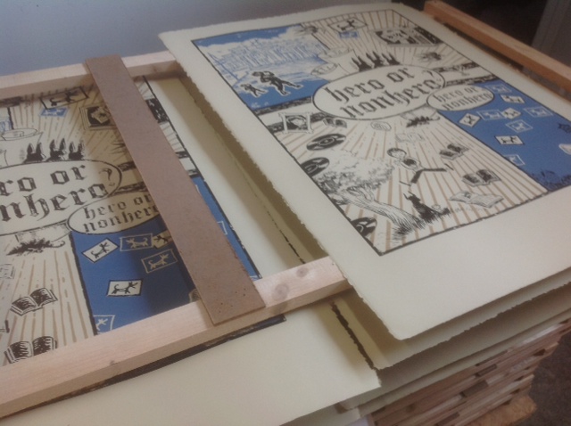 Stacked pieces from "Hero or Non-Hero?"