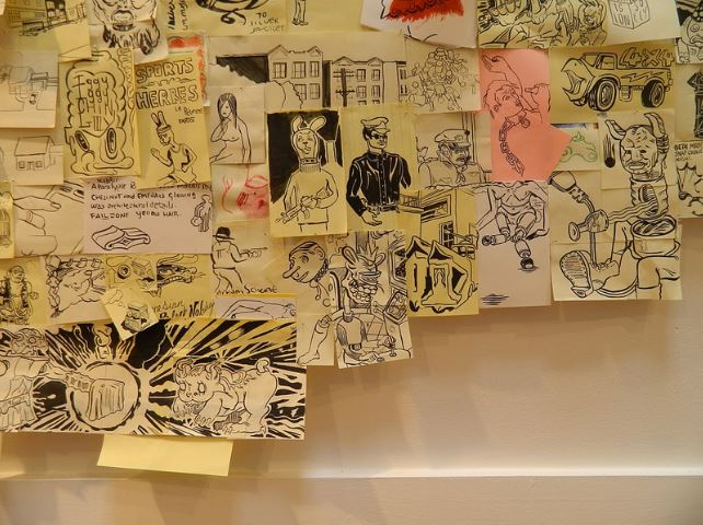 (Detail shot of "Untanglement.")