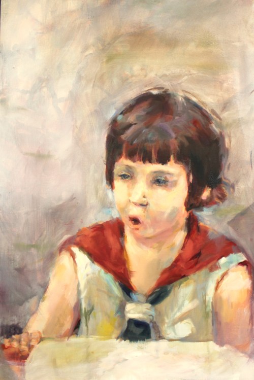 ["Afternoon," oil on canvas, 24 x 36; 2013.]